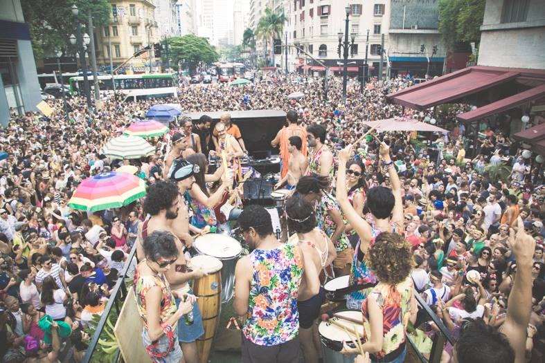 Tarado Ni Você desfila dia 6 de fevereiro, sábado de Carnaval, no Centro em SP. Foto: Giselle Galvão